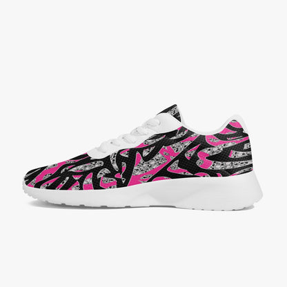 Skullfetti Lifestyle Mesh Running Shoes - White