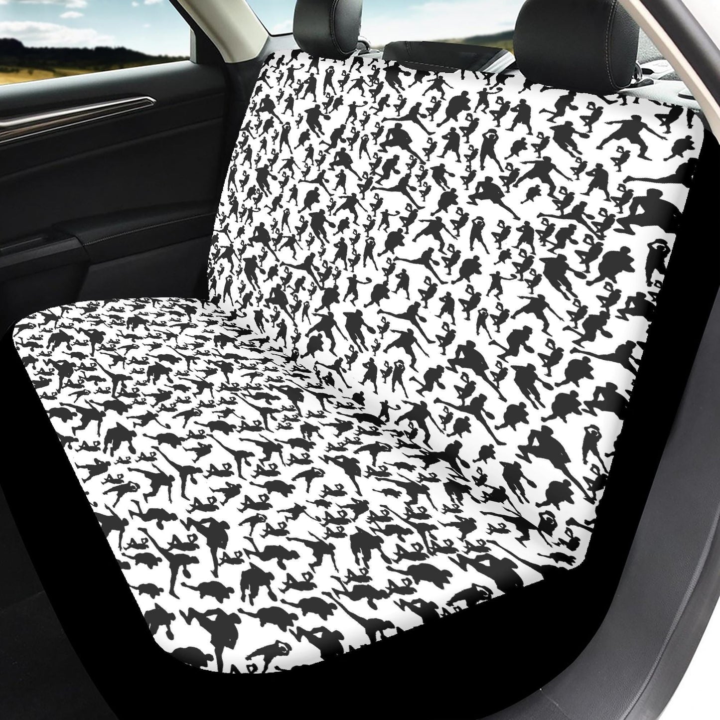B-Ball Moves Microfiber Car Seat Covers - 3Pcs