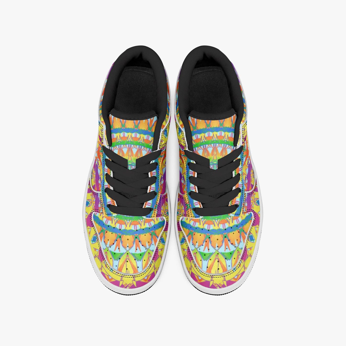 Heavenly Stylish Low-Top Leather Sneakers