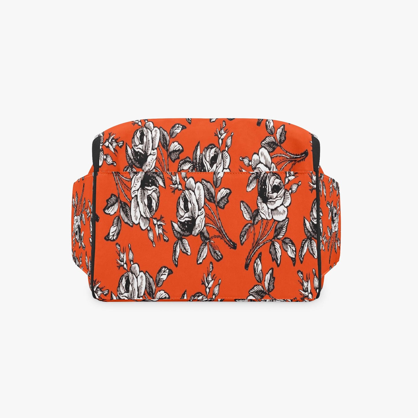 Roses In Orange Baby Momaz Diaper Backpack