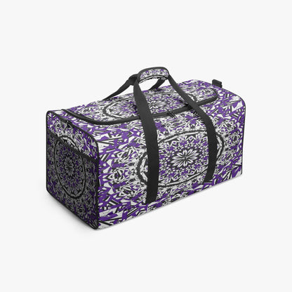 Purple Bloom Duffel Bag