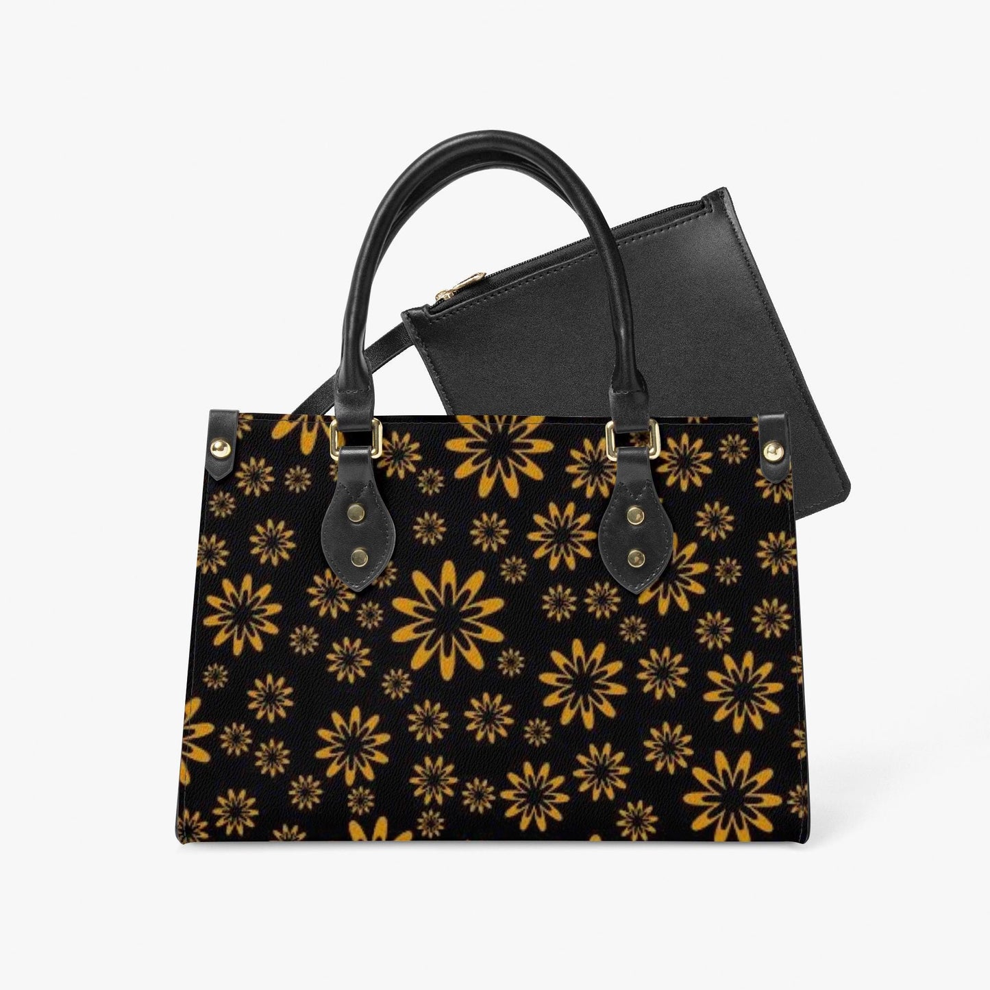 Flower Boomtelyah Tote Bag - Long Strap and Inner Bag