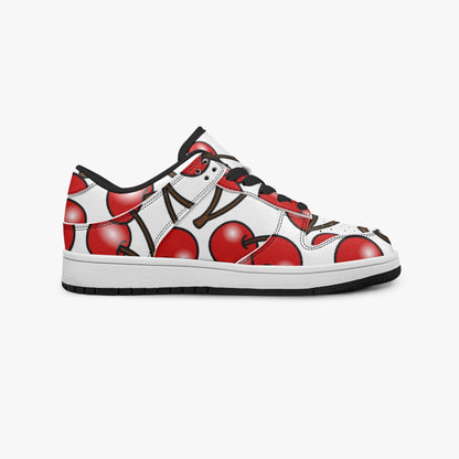 Cherry Blossom Dunk Stylish Low-Top Leather Sneakers