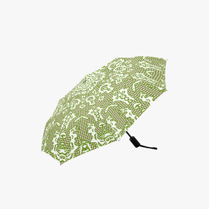 Green Sensation Automatic Folding Umbrella