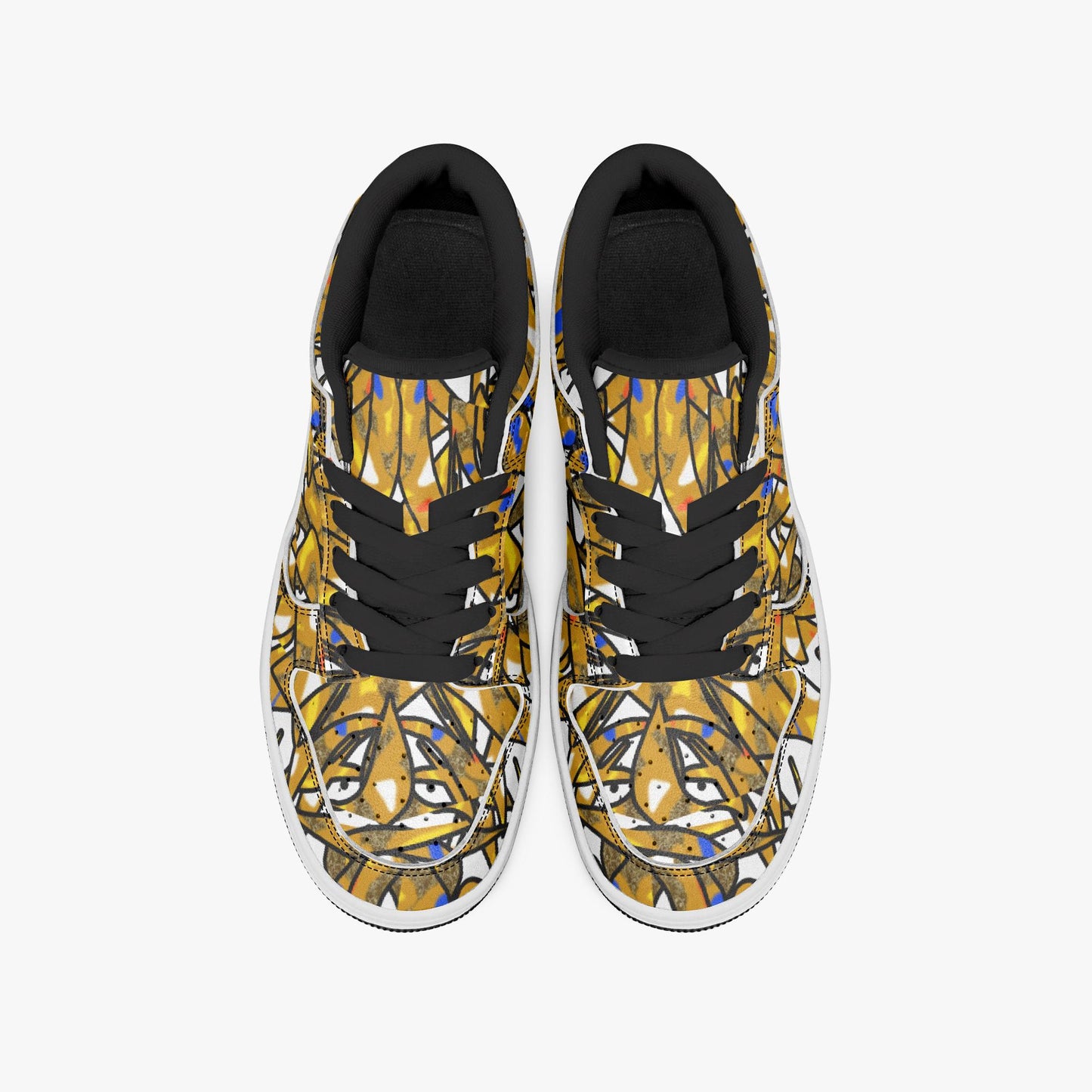 Light Seekers Dunk Stylish Low-Top Leather Sneakers