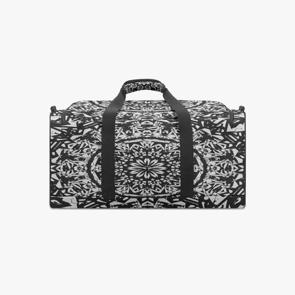 Flower BloomIn Black Duffel Bag