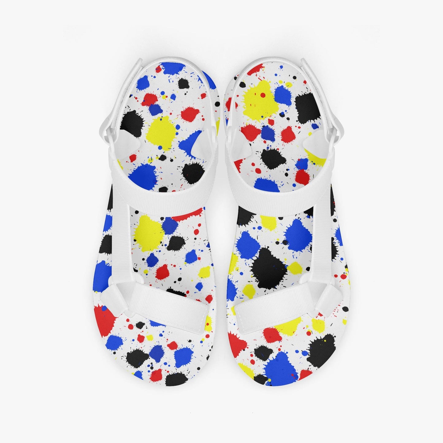Paint Drip Casual Strappy Sandals