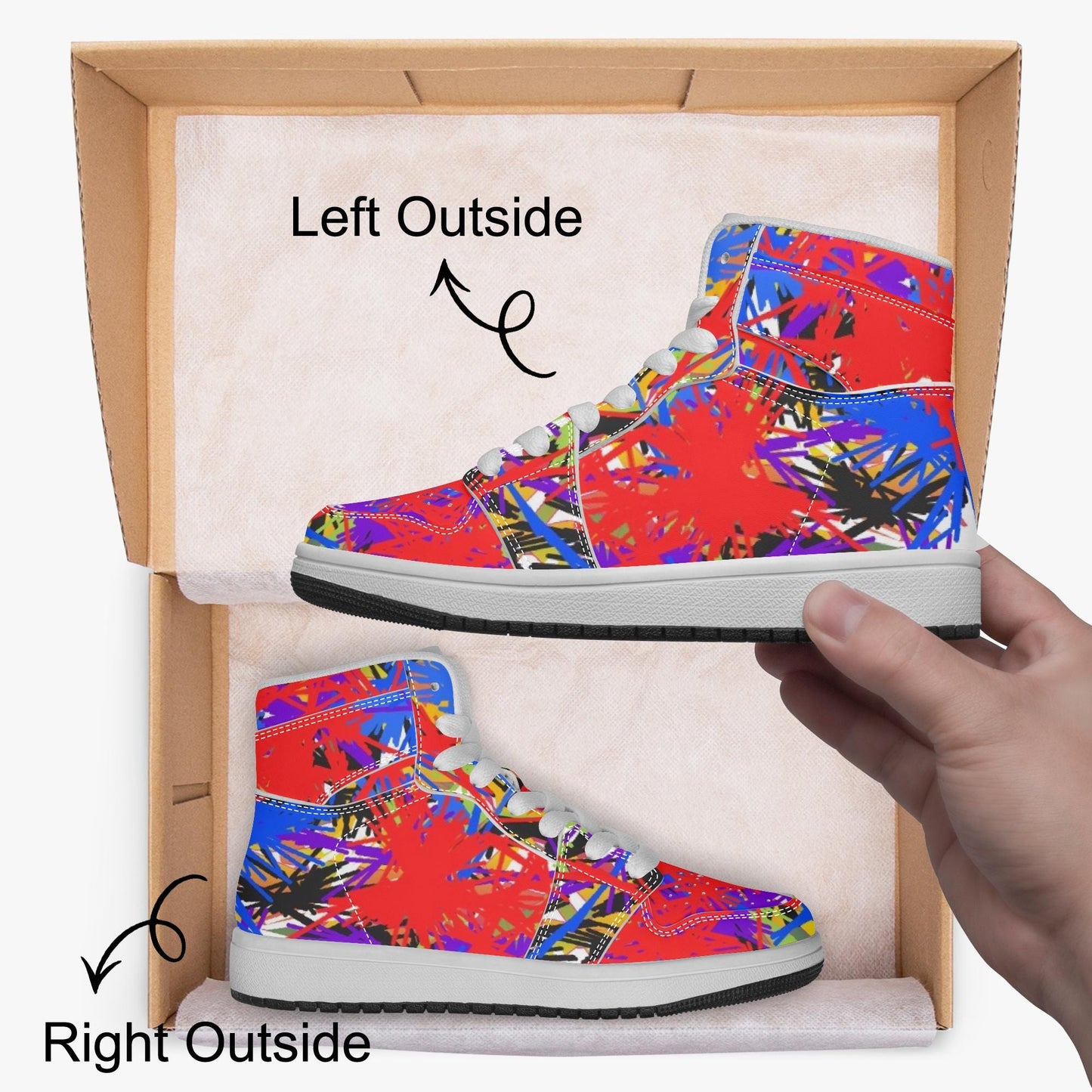 Splash Out Child High-top Shoes