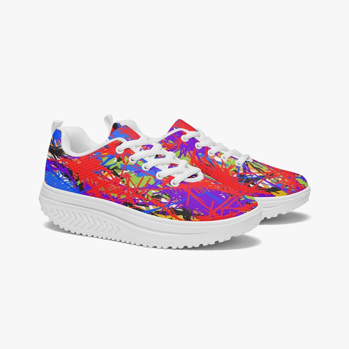 Splash Out Casual Women’s Mesh Rocking Shoes