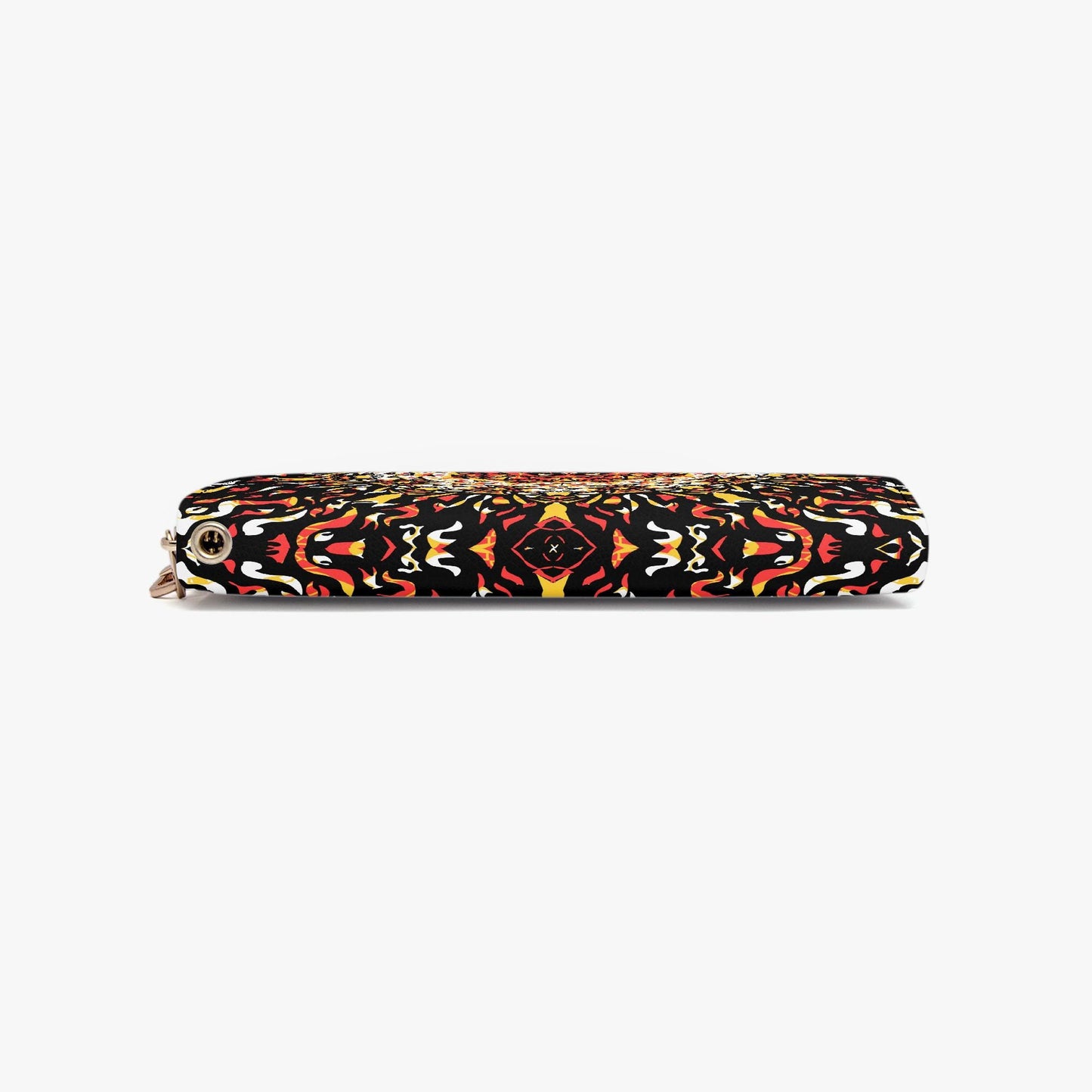 Grace Blossom Long Wallet with Wrist Strap
