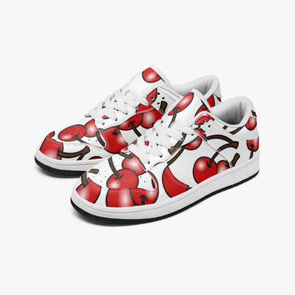Cherry Blossom Dunk Stylish Low-Top Leather Sneakers