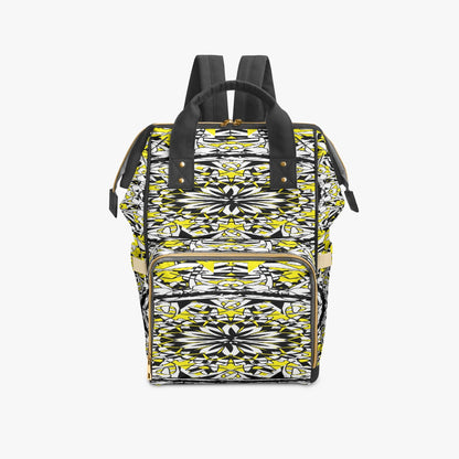 Flower Bloom In Yellow Baby Momaz Diaper Backpack
