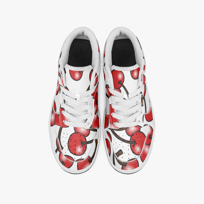 Cherry Blossom Dunk Stylish Low-Top Leather Sneakers