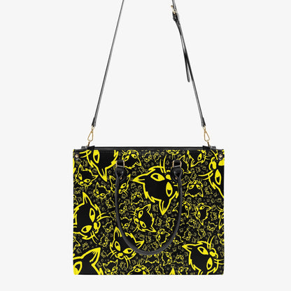 Black Yellow Mellow Concise Type Women's Tote Bag