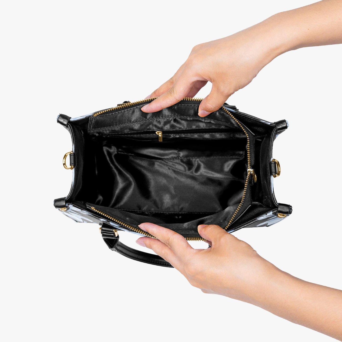Butterfly Effecf In Black Concise Type Women's Tote Bag