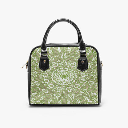 Green Sensation Casual Leather Saddle Bag