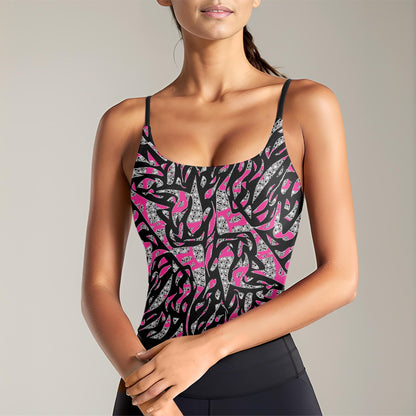 Skullfetti Sleeveless Yoga Tops