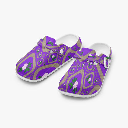Purple Passion EVA Nurse Clogs