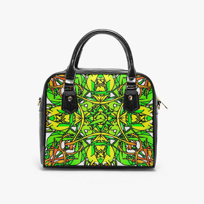 Hreavenly Treasure Casual Leather Saddle Bag