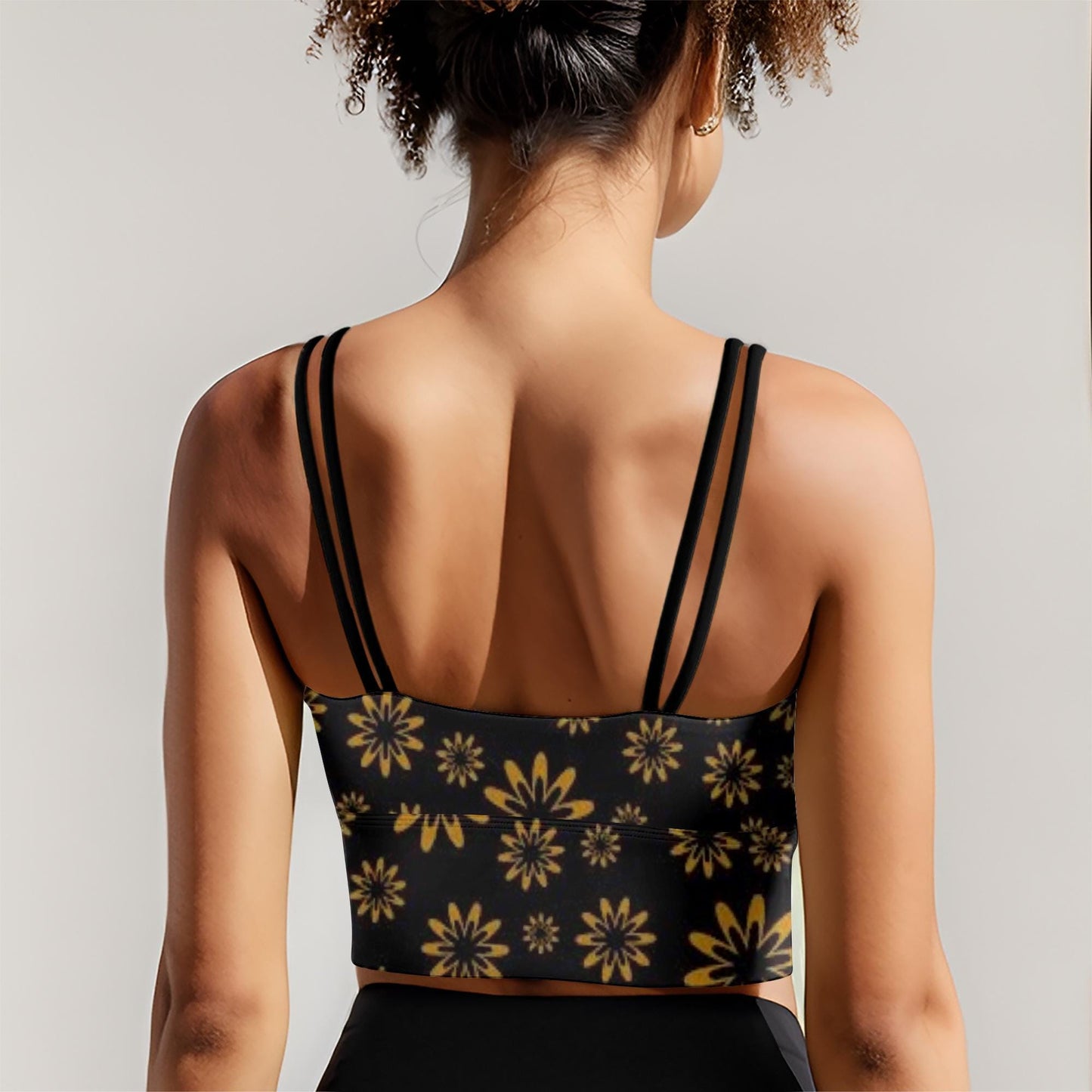 Flower Boomtelyah Short Yoga Tops