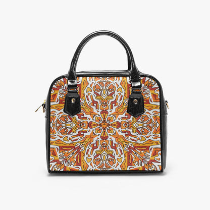 Heavenly Cross Casual Leather Saddle Bag