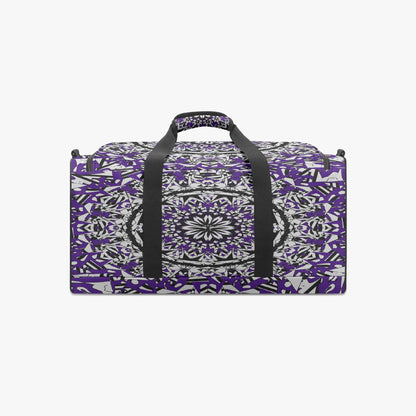 Purple Bloom Duffel Bag