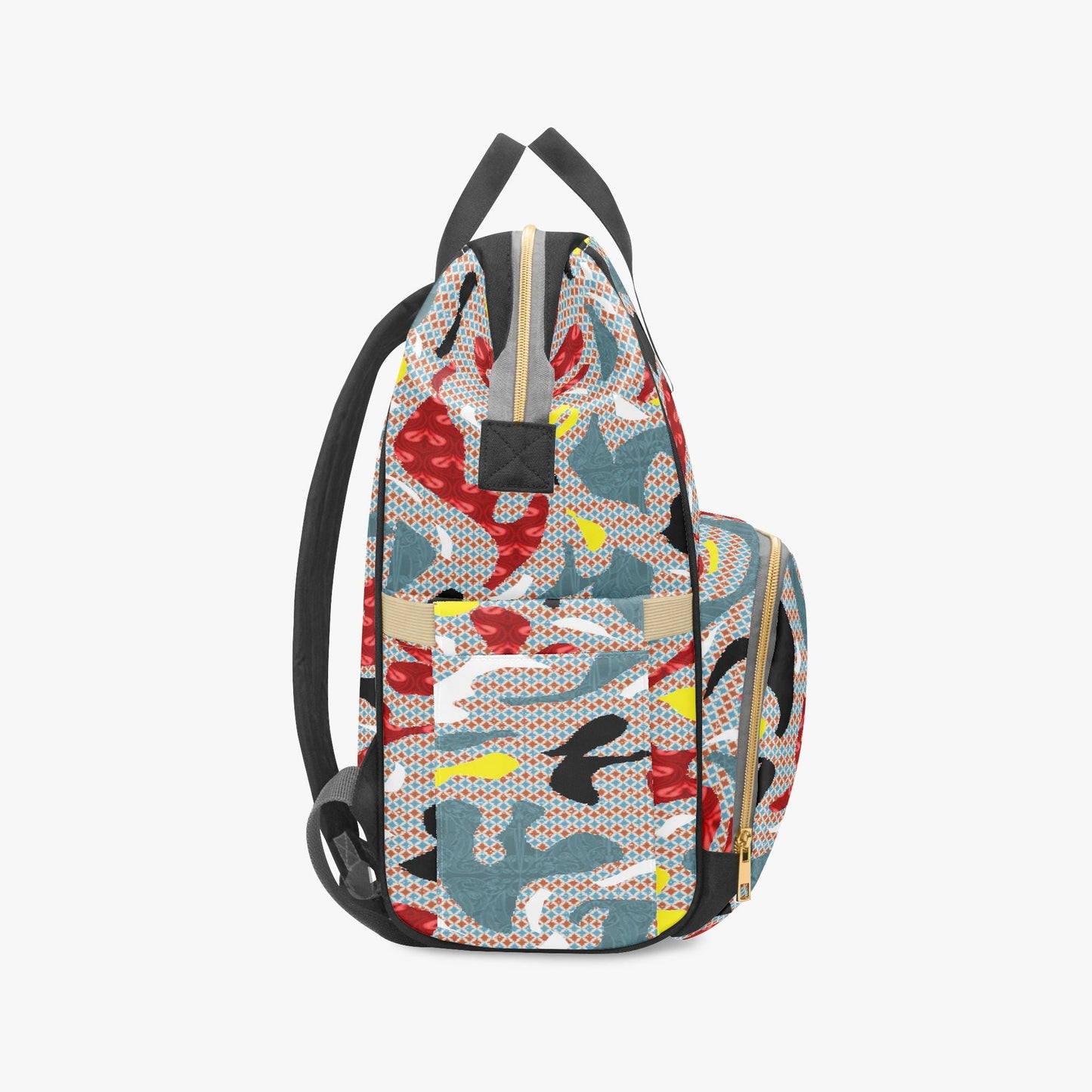Vibrant Maze Baby Momaz Diaper Backpack