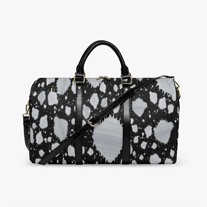 Grey Splash Travel Duffle Bag