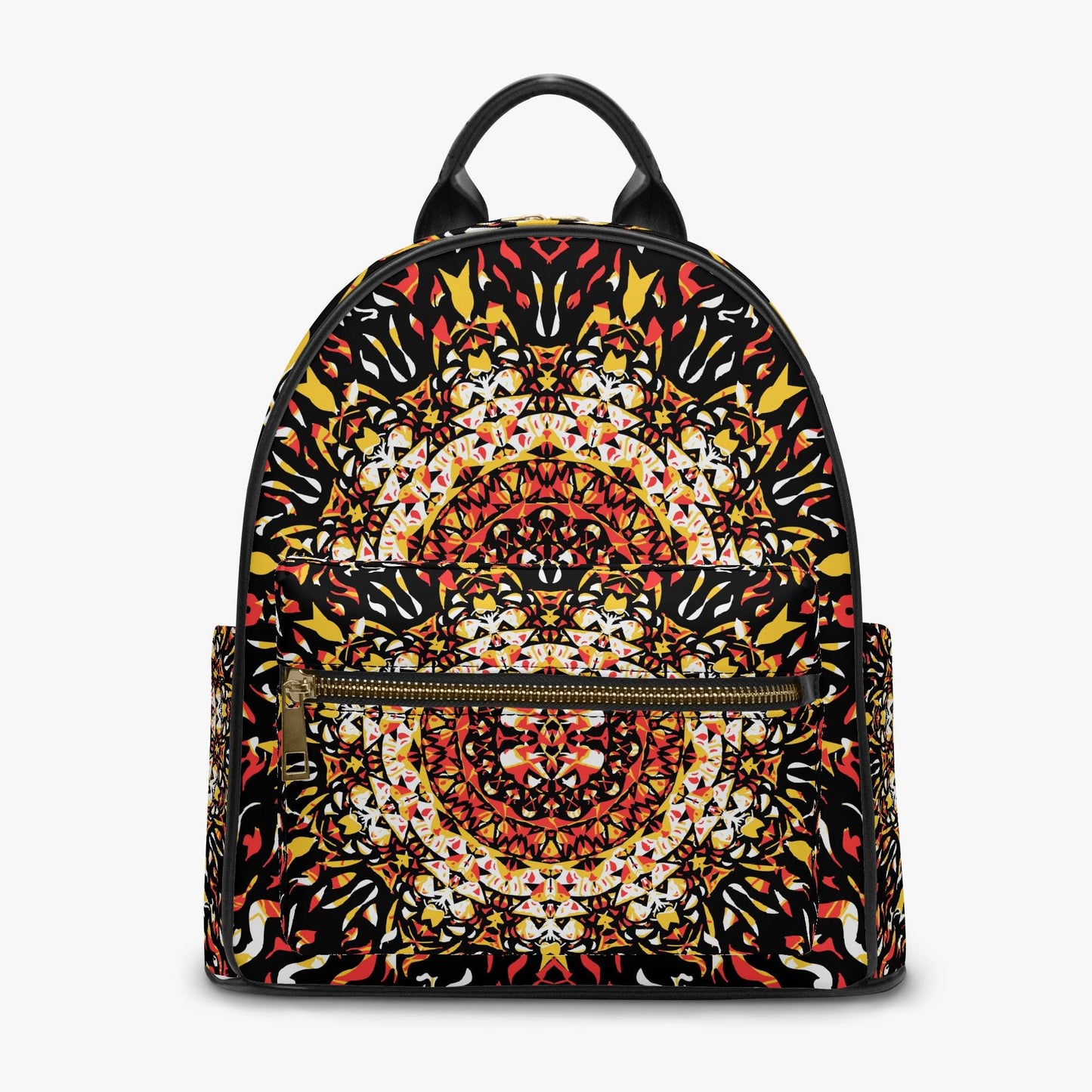 Grace Blossom All Over Printed PU Backpack