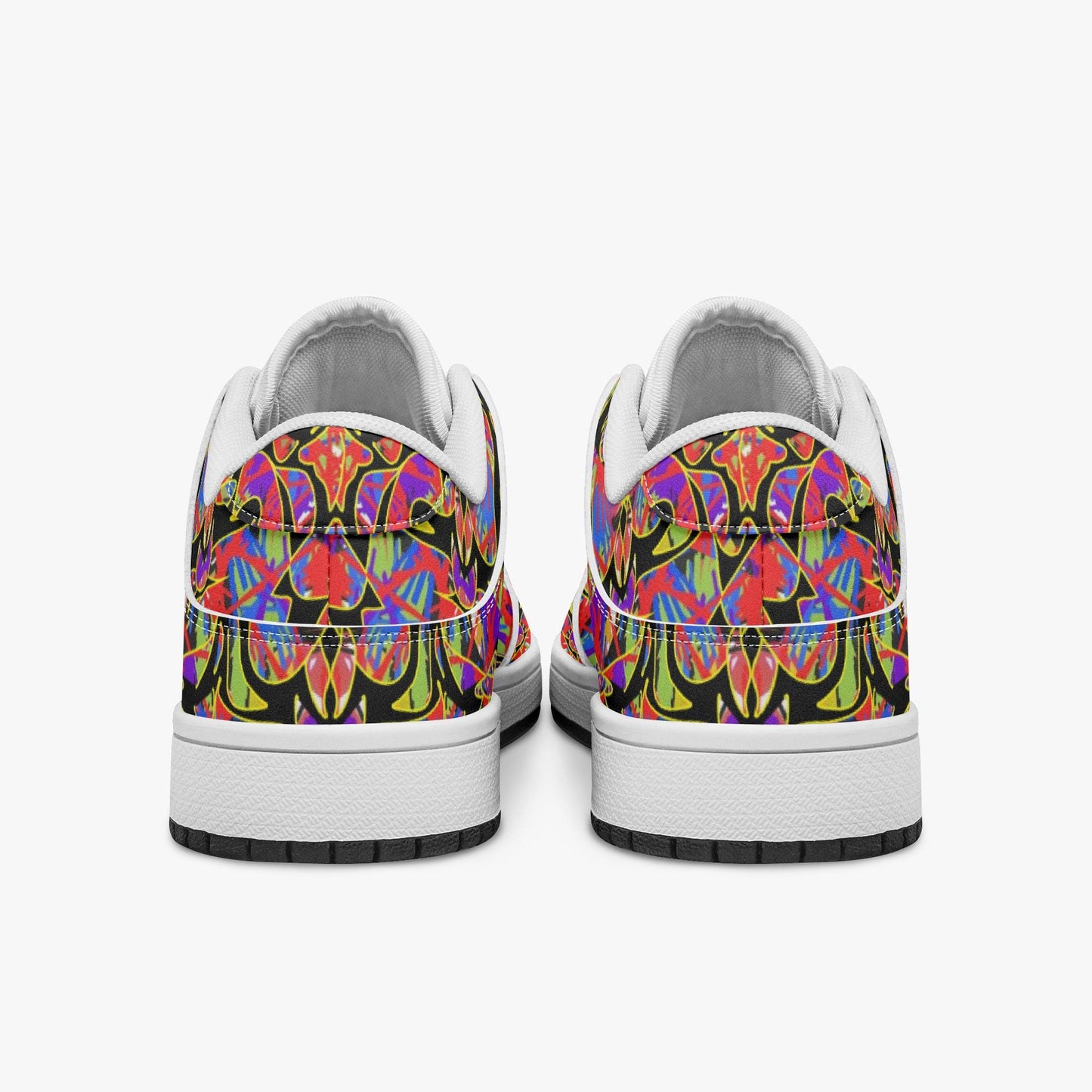 Color Bound Dunk Stylish Low-Top Leather Sneakers