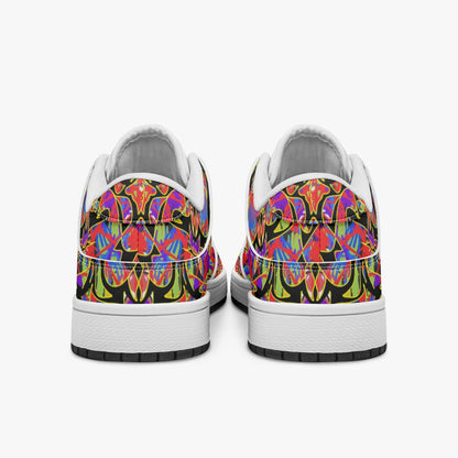 Color Bound Dunk Stylish Low-Top Leather Sneakers