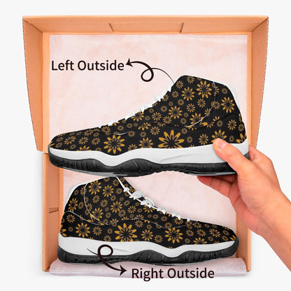 Flower Boomtelyah Basketball Sneakers