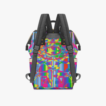 Dancing Colors Diaper Backpack