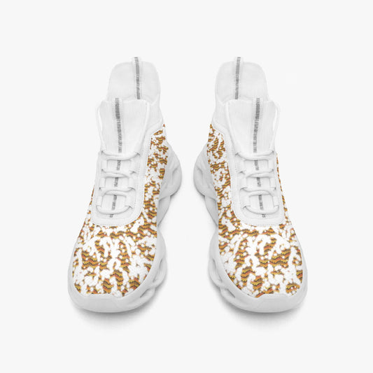 Frosty High-top Bounce Mesh Knit Sneakers