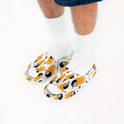 Fire 8-Ball AOP Slides