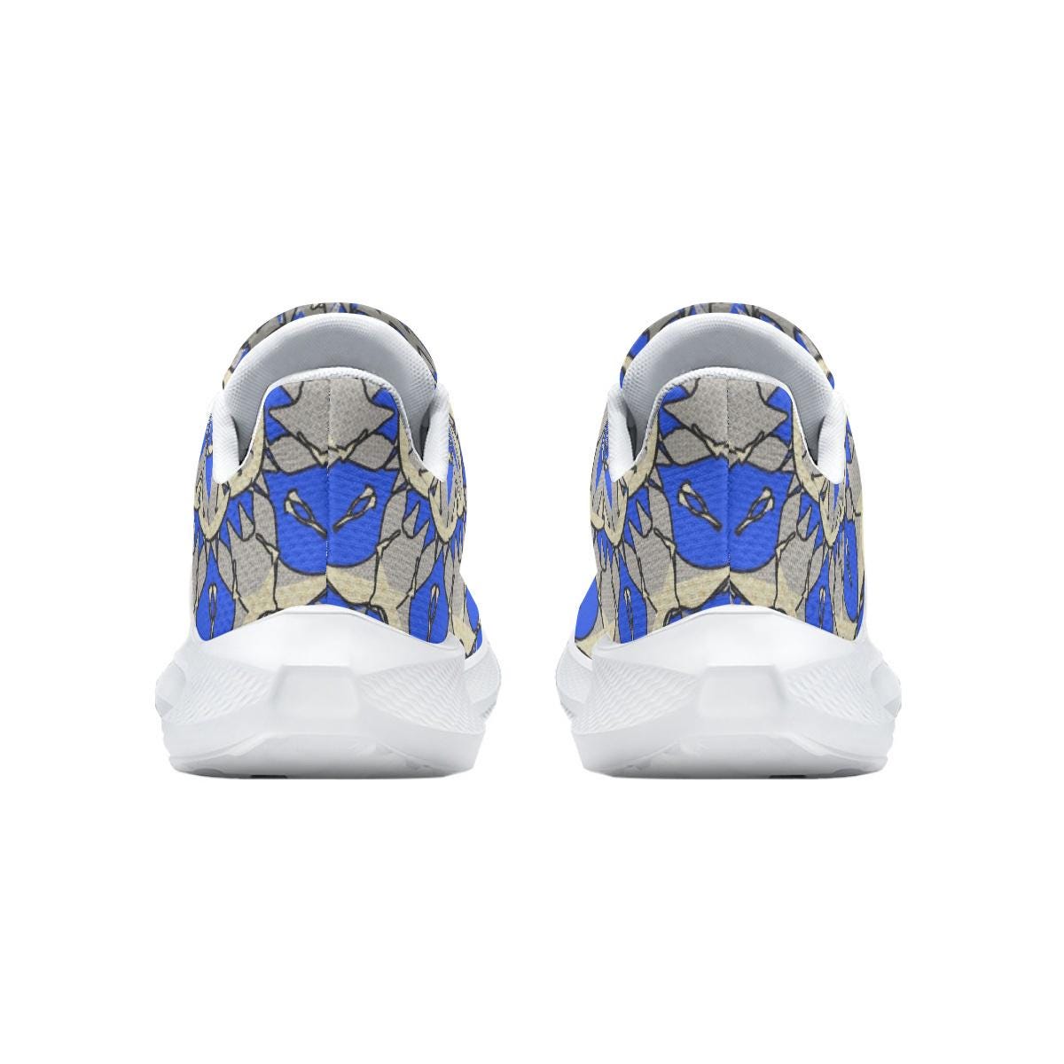 Blue Breeze Waving Running Shoes