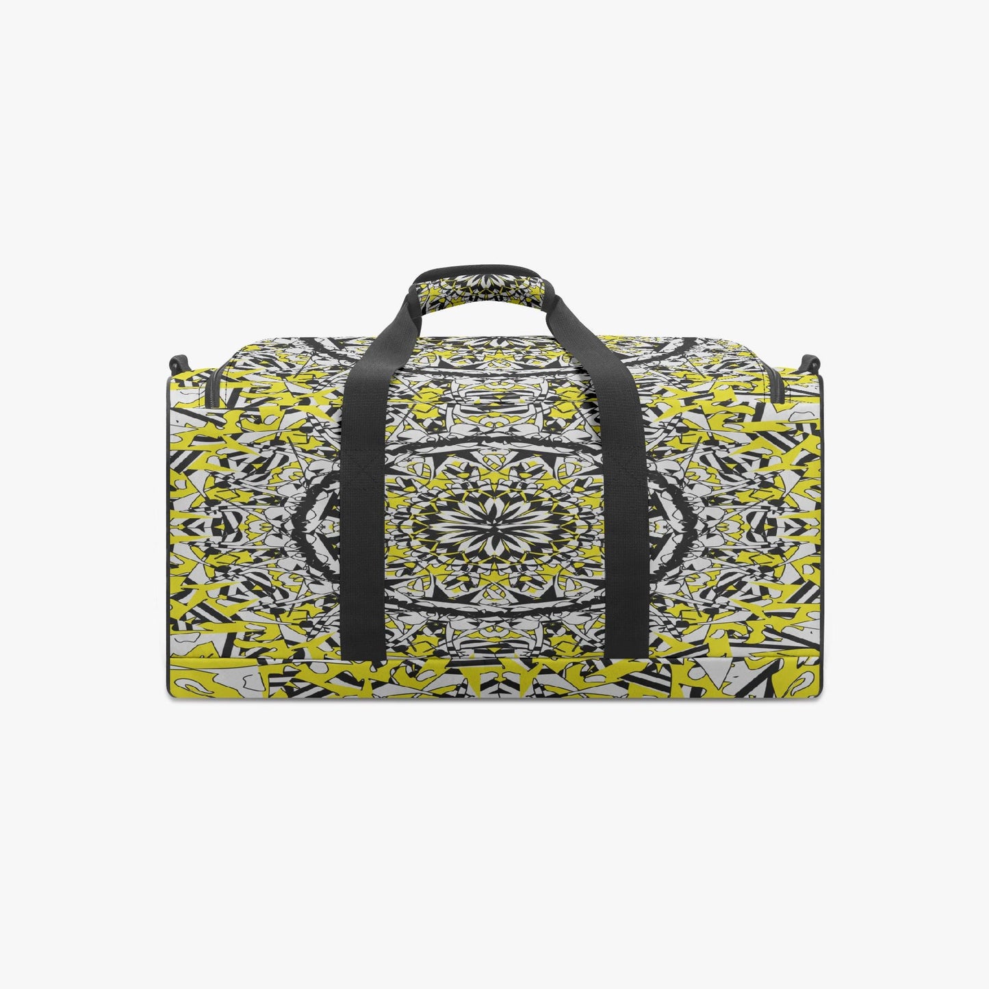 Flower Bloom In Yellow Duffel Bag