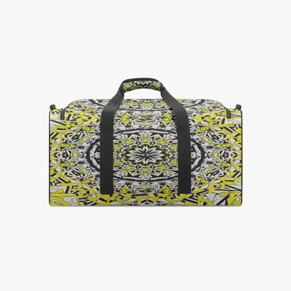 Flower Bloom In Yellow Duffel Bag