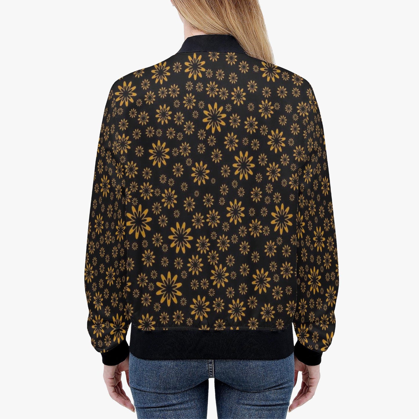 Flower Boomtelyah Women's Bomber Jacket