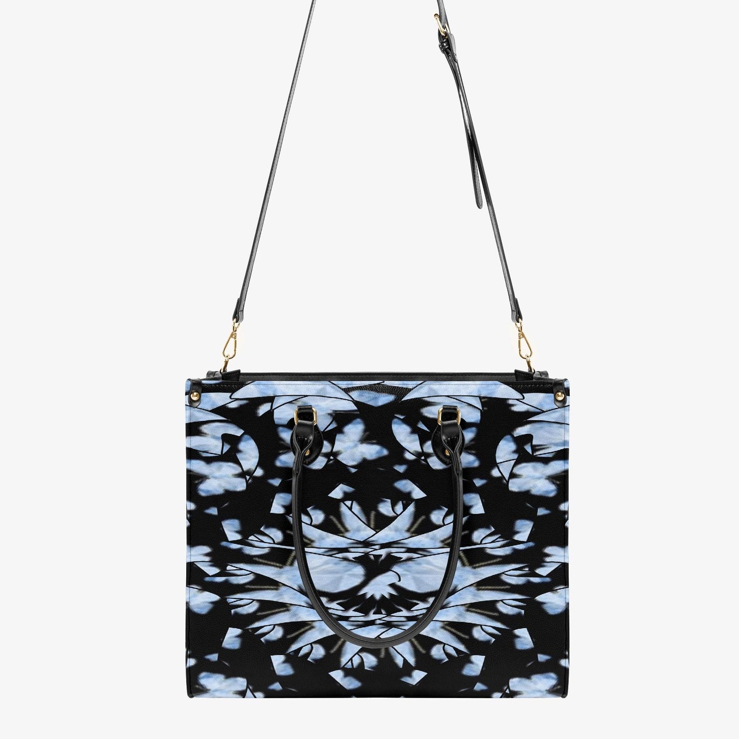 Butterfly Effecf In Black Concise Type Women's Tote Bag