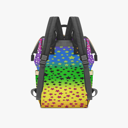 Stars In Rainbow Baby Momaz Diaper Backpack
