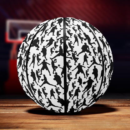B-Ball Moves Basketball - Eight Panel Printed