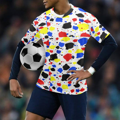 Paint Drip Soccer Jersey (AOP)