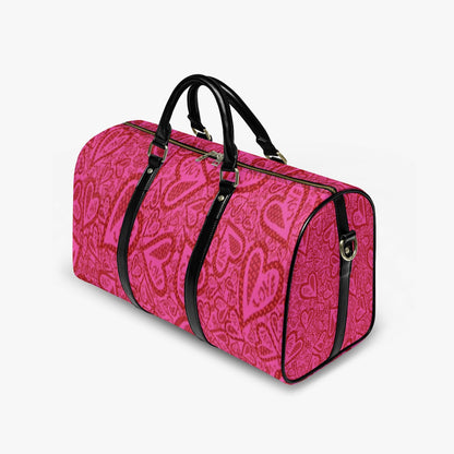 Hearts Of Love Travel Duffle Bag