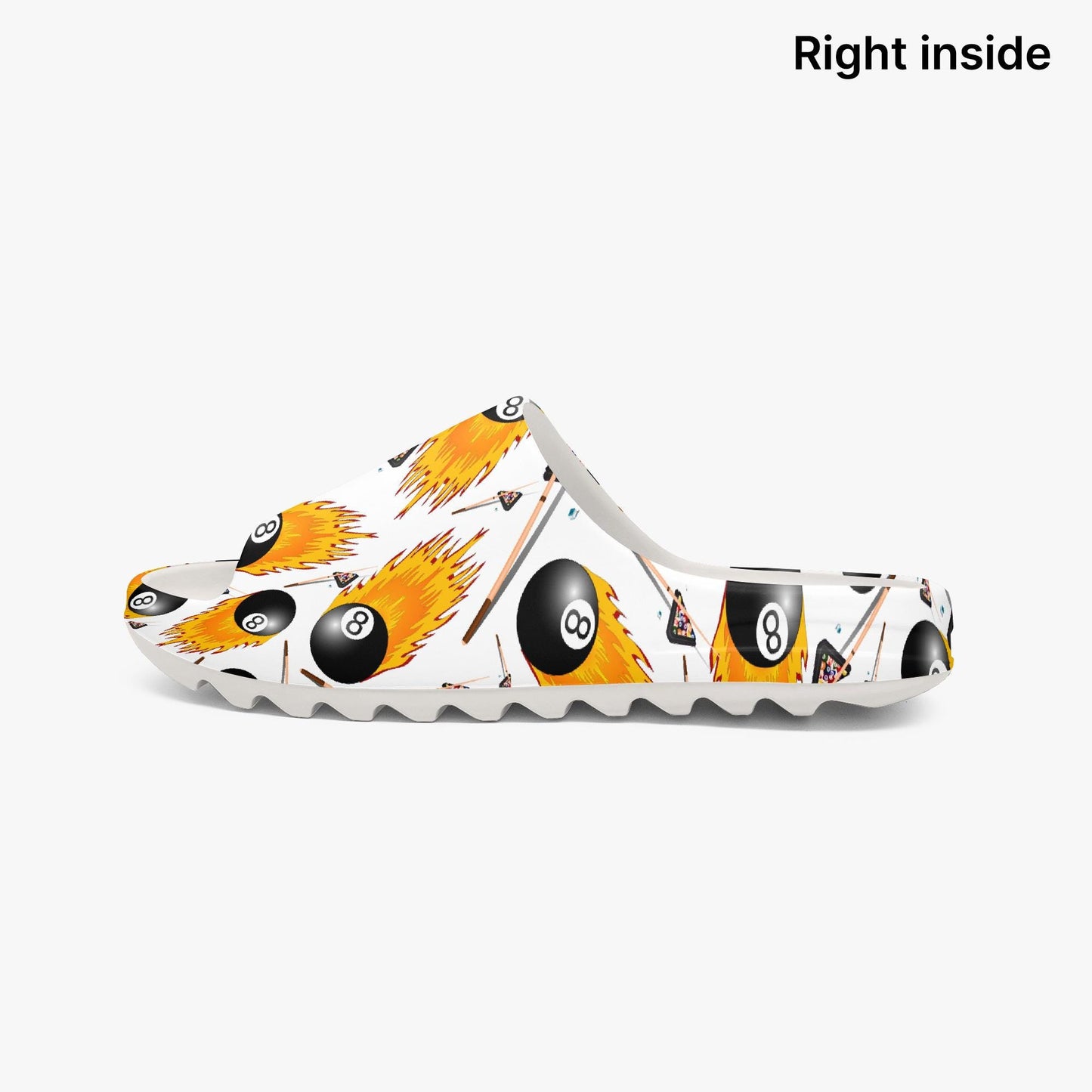 Fire 8-Ball AOP Slides