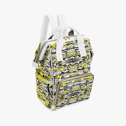 Flower Bloom In Yellow Baby Momaz Diaper Backpack