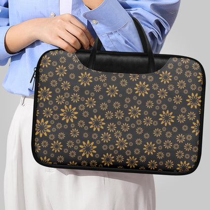 Flower Boomtelyah Laptop Sleeve with Handle - 14''