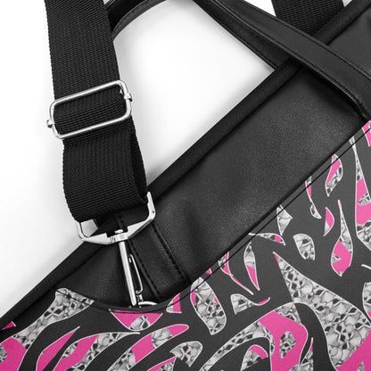 Skullfetti Laptop Sleeve with Handle - 16''