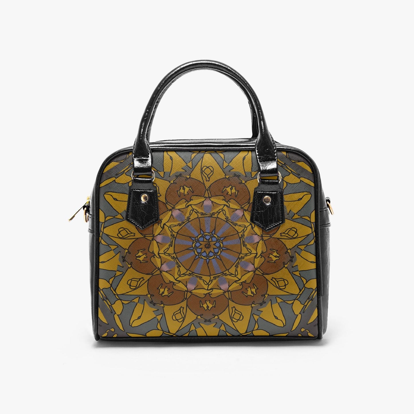 Heavenly Time Casual Leather Saddle Bag