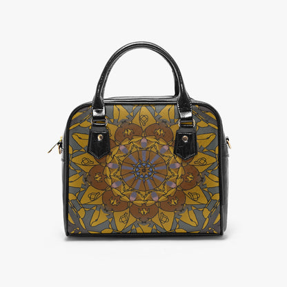 Heavenly Time Casual Leather Saddle Bag